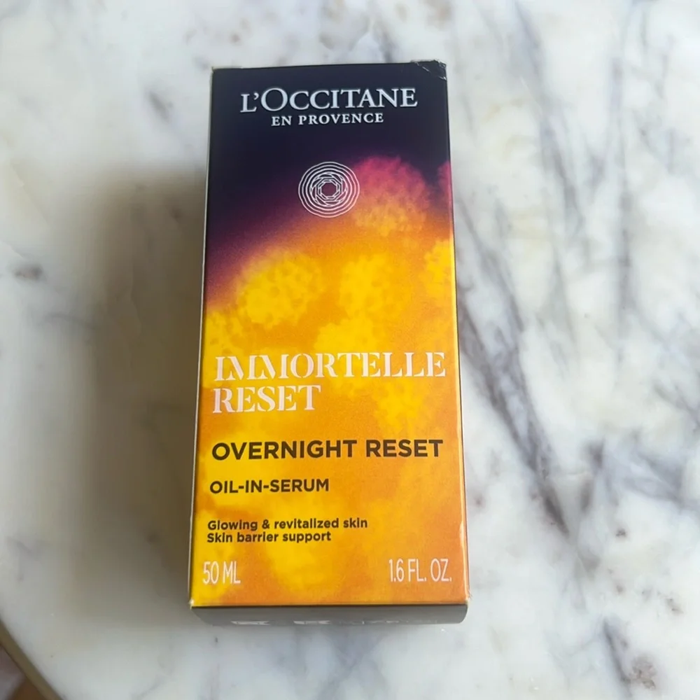 NIB LOCCITANE IMORTELLE OVERNIGHT RESET OIL IN SERUM